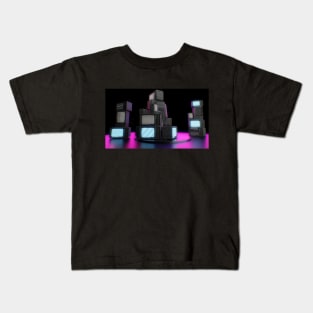 Pile of TVs! Kids T-Shirt